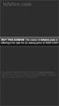 Mobile Screenshot of lefebre.com